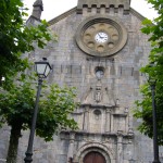 Petite pause aux abords de l'église de Burghete